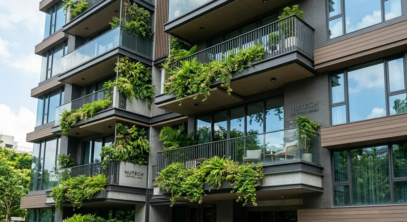 Nutech Central Park Luxury Apartment Exterior