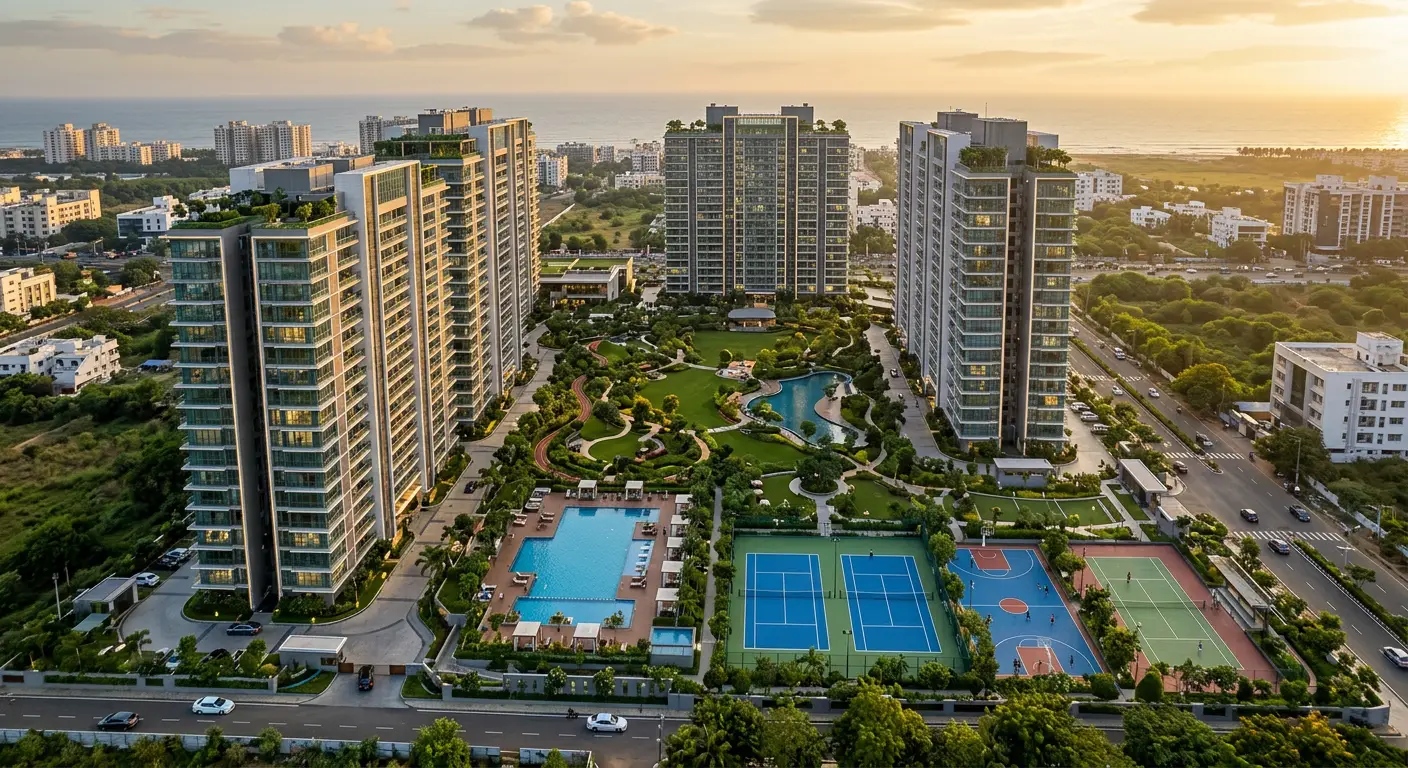 Nutech Central Park Aerial View